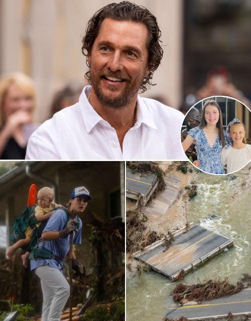 Matthew McConaughey’s Powerful Message After Texas Floods “Texans Are